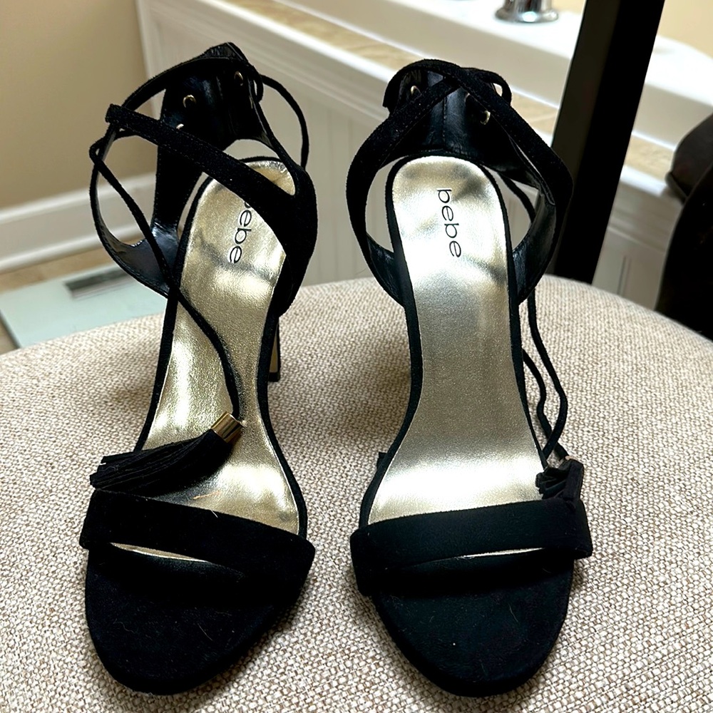 Brand: Bebe Color: Black Size:10